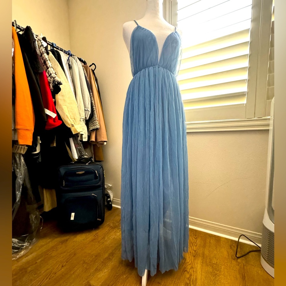Zara long maxi dress